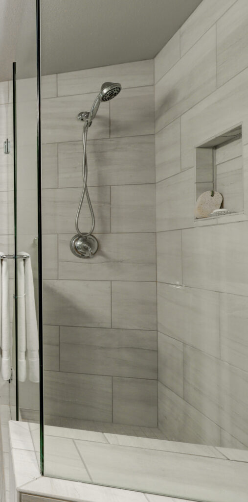 paroi de douche angle